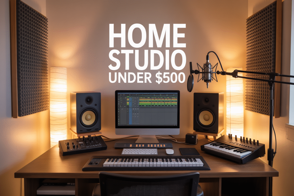 How to Build a Home Studio for Under $500: A Step-by-Step Guide